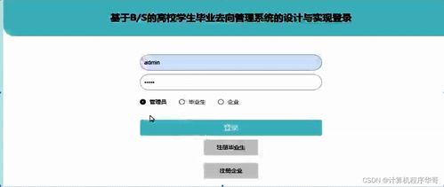 SSM架構下高校學生畢業(yè)去向管理系統(tǒng)的設計與實現(xiàn)